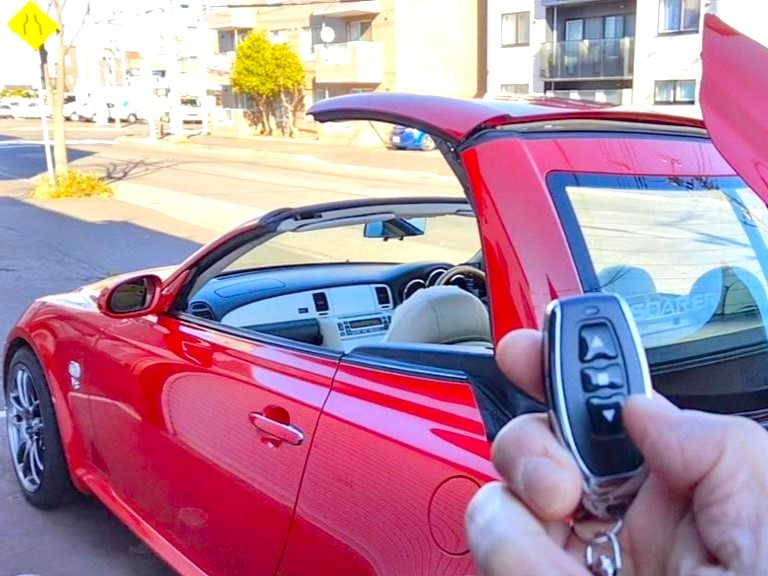 RRC Roof Remote Control Device ルーフリモコン JD9 Lexus sc430 40ソアラ uzz40 全モデル適合 ボタンワンタッチでルーフ開閉,途中停止可,_画像10