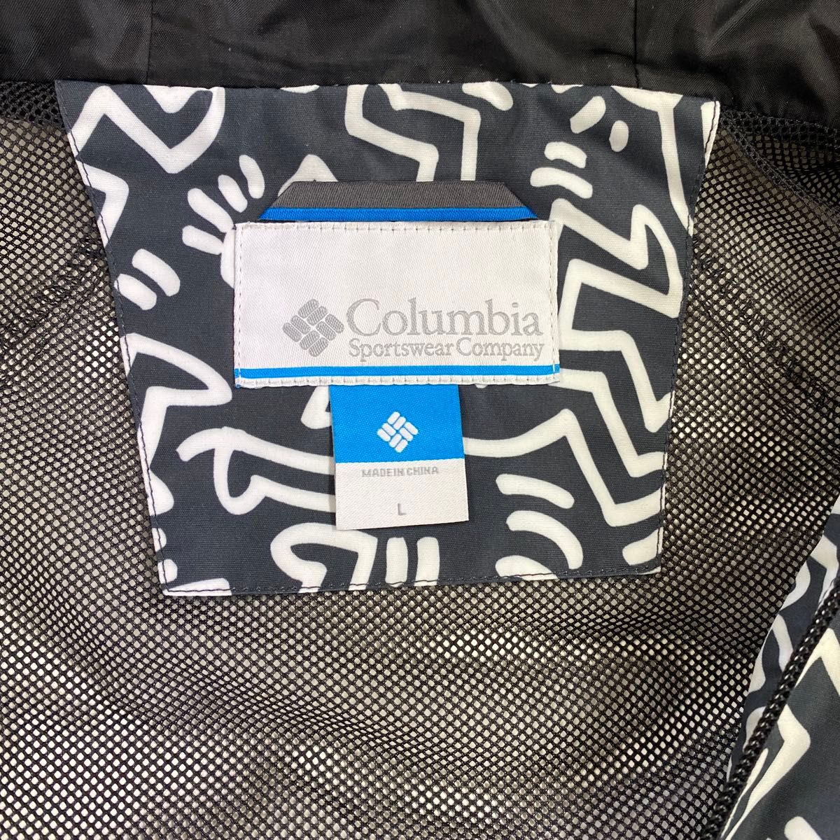 Columbia ジャケット パーカー　キースヘリング　Kineticsコラボ商品