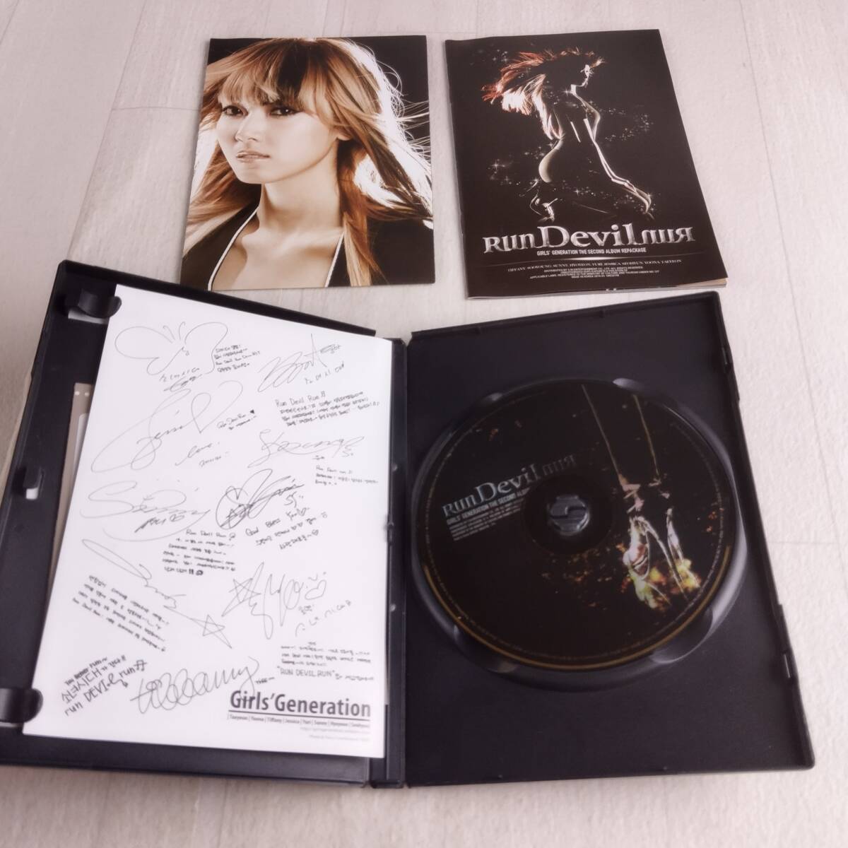 1MD2 CD 少女時代 GIRLS’GENERATION/Run Devil nuR THE SECOND ALBUM REPACKAGE 韓国盤 _画像3