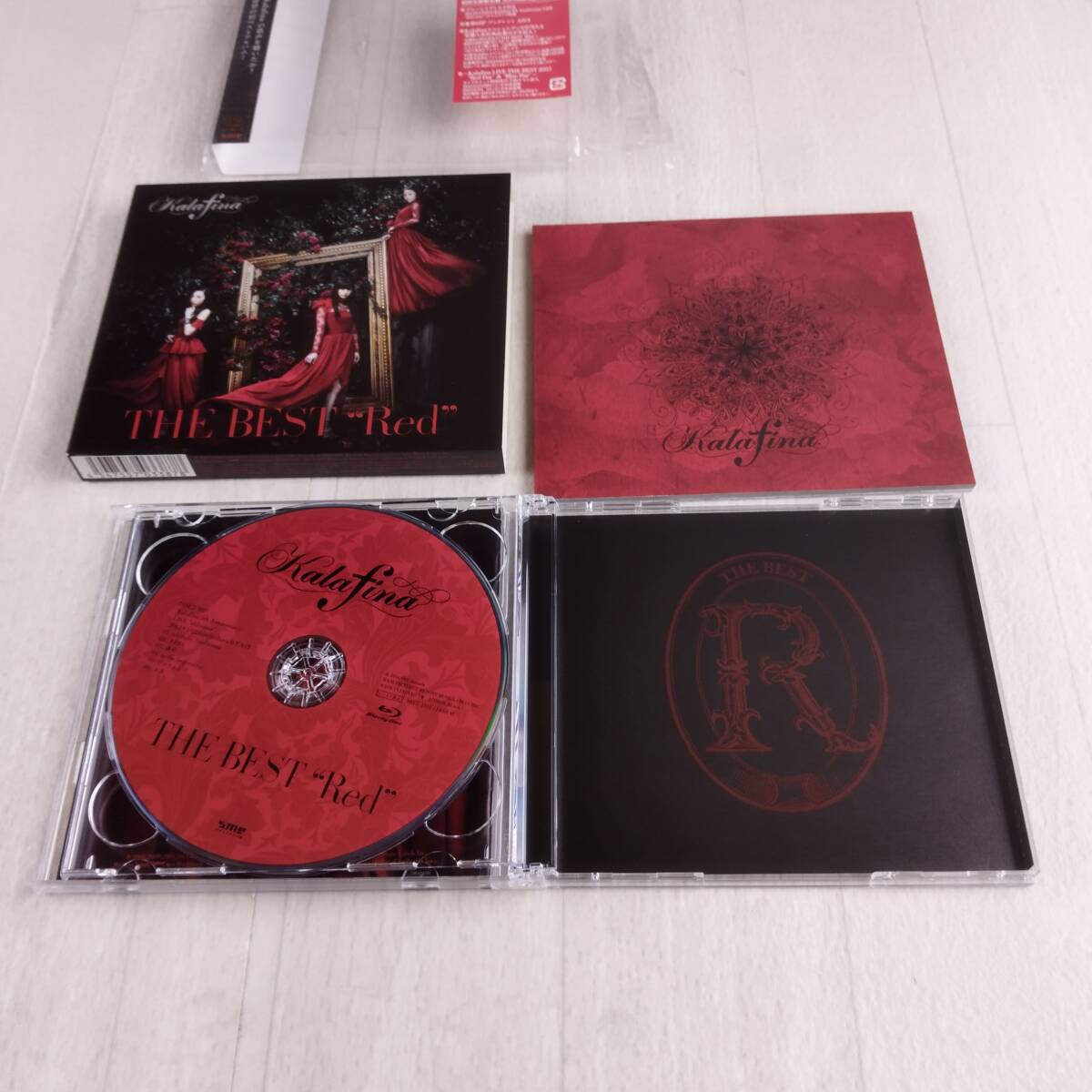 1MC12 CD Kalafina THE BEST Red盤 初回限定盤の画像5