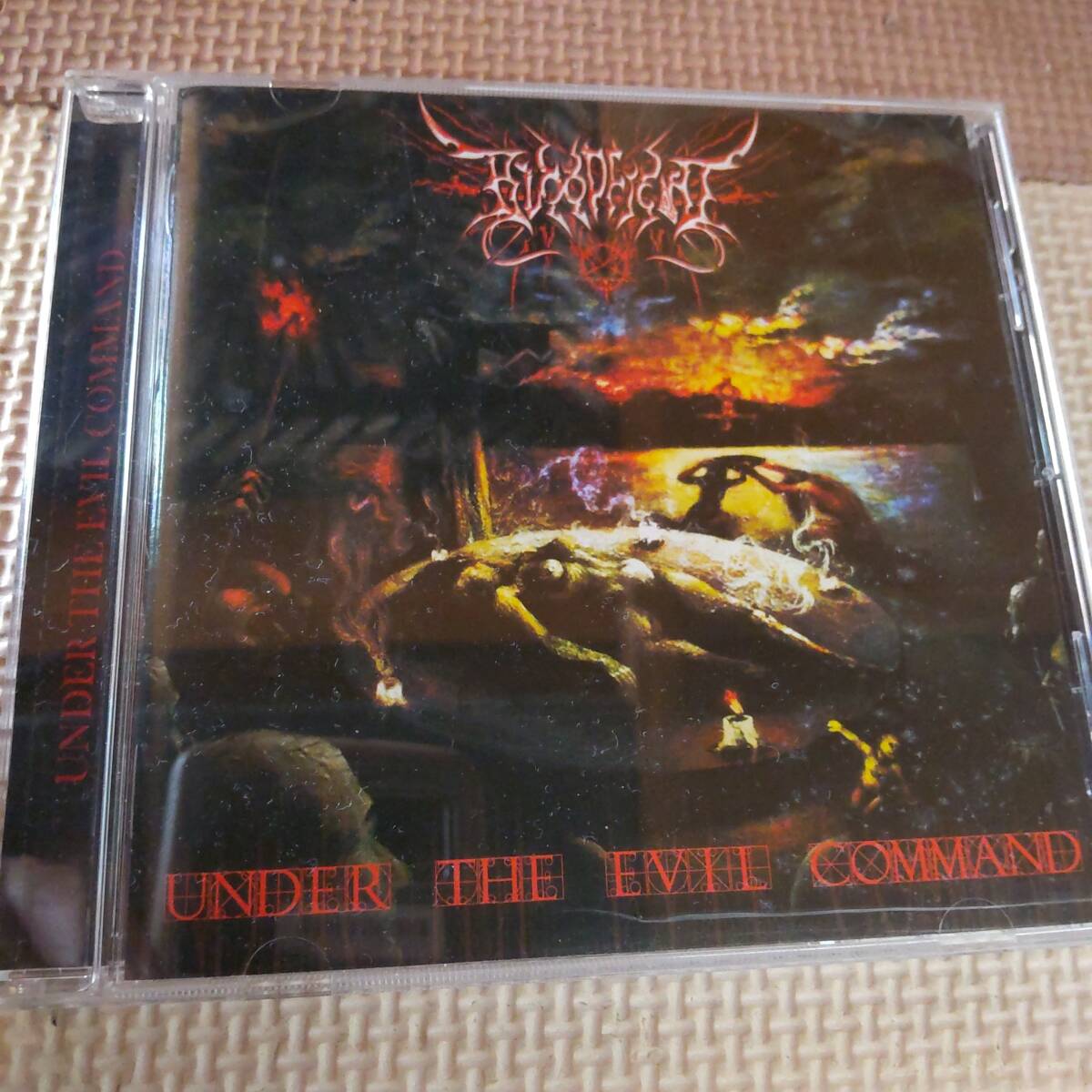 オリジナル盤 BLOODFIEND UNDER THE EVIL COMMAND デスメタル スラッシュメタル ブラックメタル death thrashの画像1