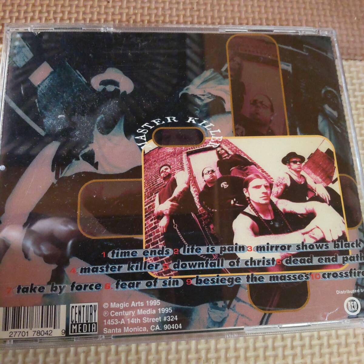 オリジナル盤 MERAUDER MASTER KILLER ハードコア スラッシュメタル デスメタル パンク hardcore thrash deathの画像3