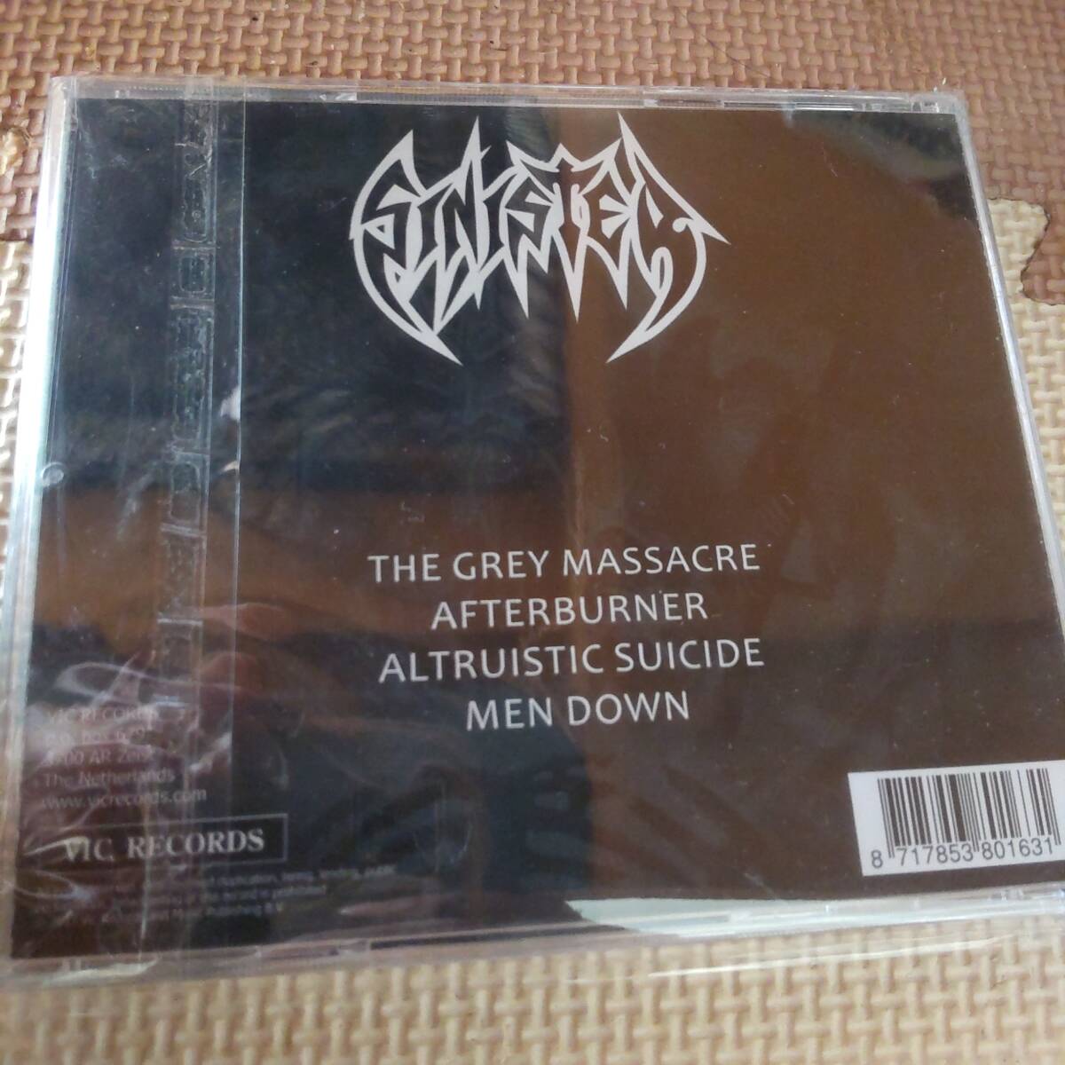 オリジナル盤 SINISTER GODS OF THE ABYSS デスメタル スラッシュメタル thrash deathの画像2
