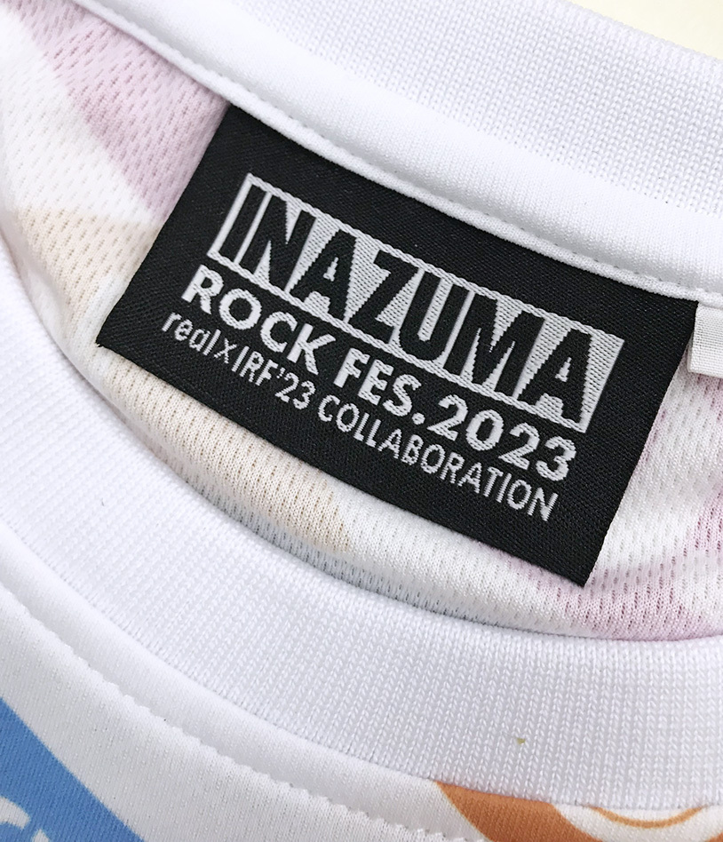 ★限定★新品4400円を77％オフ/イナズマロックフェス2023×セレクトショップrealコラボTシャツ/L■在庫限り■_画像5