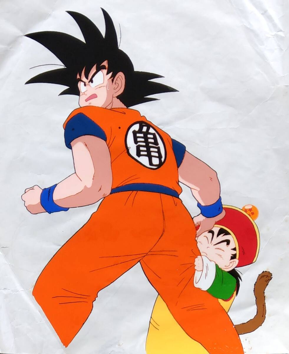 ドラゴンボールZ ラディッツと孫悟空 セル画(動画貼りつき) 鳥山 ドラゴンボールZ ラディッツと孫悟空 セル画(動画貼りつき) 鳥山