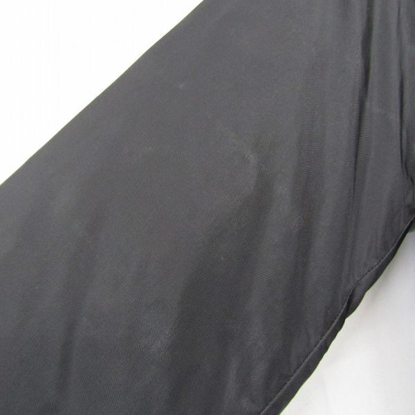 USA製 サイズ XL GAME スタジアム ジャンパー ナイロン ジャケット スタジャン 刺繍 ロゴ 企業系 ブラック 古着 ビンテージ 3MA2406の画像5