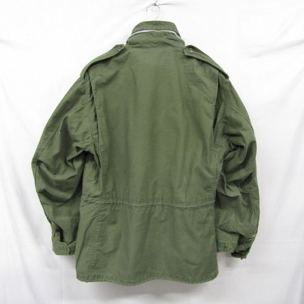 60s 70s the US armed forces the truth thing size R-L M-65 2nd field jacket olive green military old clothes Vintage 3MA2701