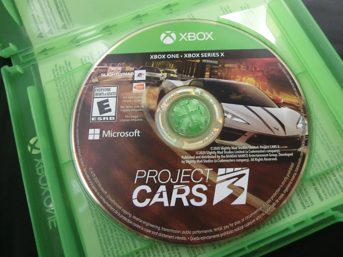 中古 Microsoft Xbox One ソフト PROJECT CARS 3_画像3