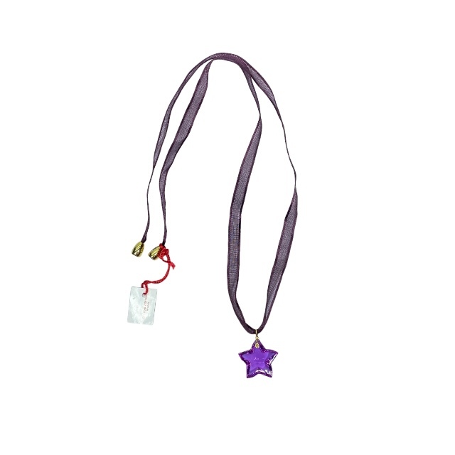 Baccarat baccarat Starlet necklace pendant choker accessory star crystal 750 purple series 