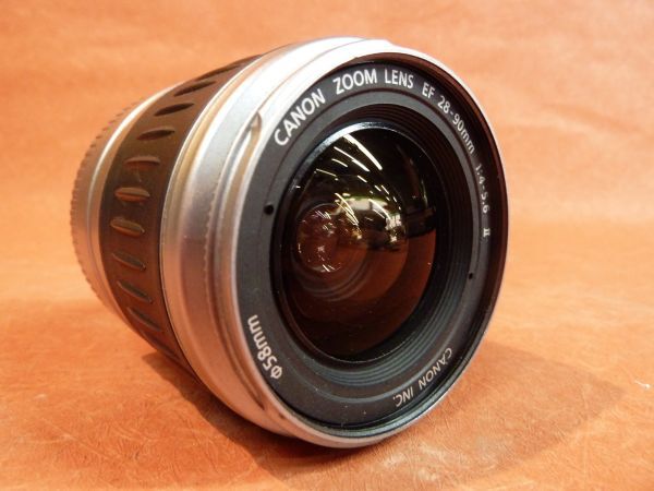 c119 Canon キャノン ZOOM LENS EF 28-90mm 1:4-5.6Ⅱ カメラレンズ Size: 約 Φ58mm x75mm/60_画像1