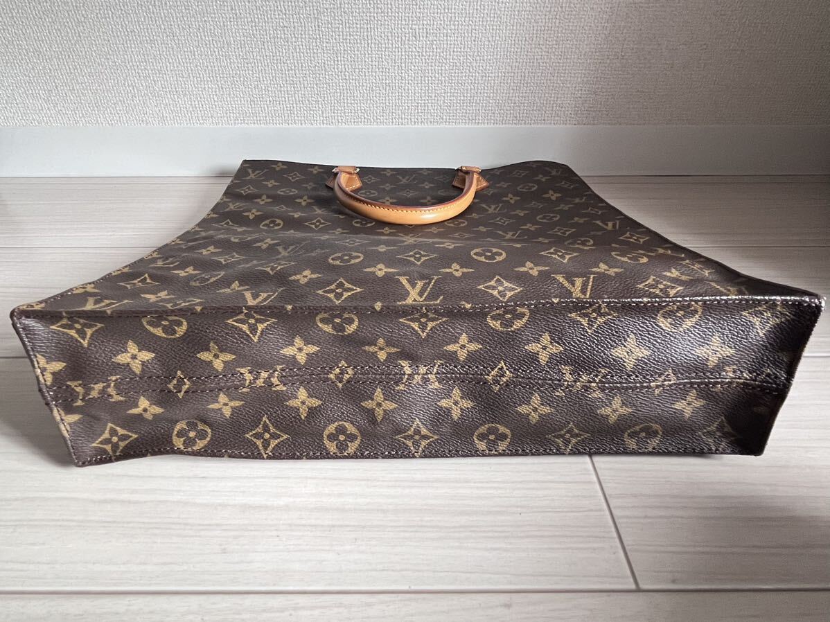 美品 訳あり ルイヴィトン Louis Vuitton サックプラ ハンドバッグ トートバッグ モノグラム ブラウン M51140 レディース_画像3