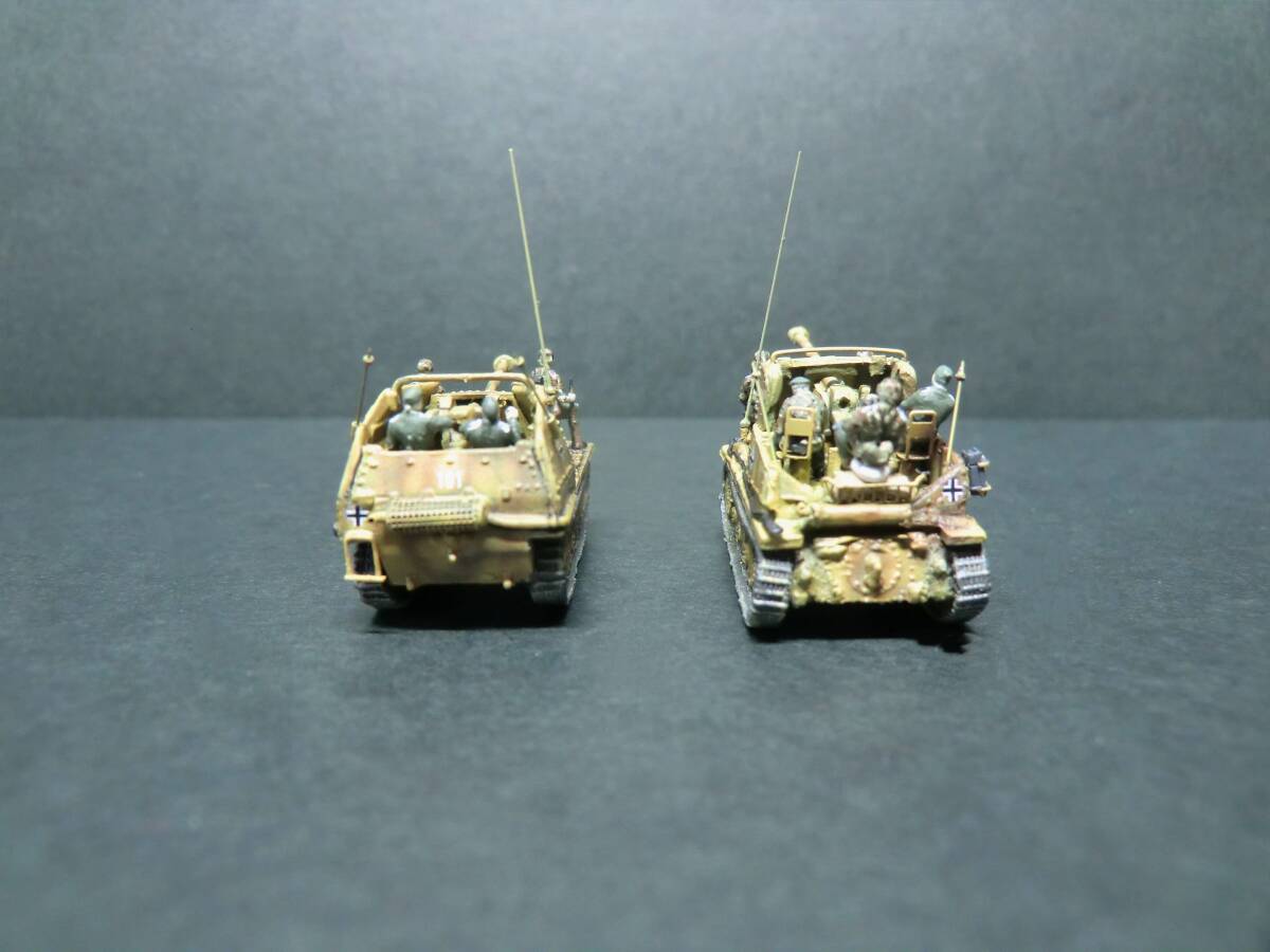 #1/144 final product tank Sd Kfz 139 maru da-III & Sd Kfz 138 maru da-III Ausf. M higashi part war line 1944 year 