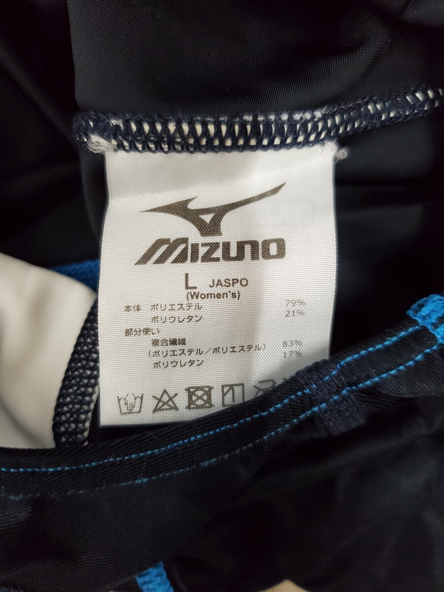 Ｕ⑫　ミズノ セントラルスポーツ　競泳水着　Ｌ　キャップ付き　MIZUNOレディース_画像7