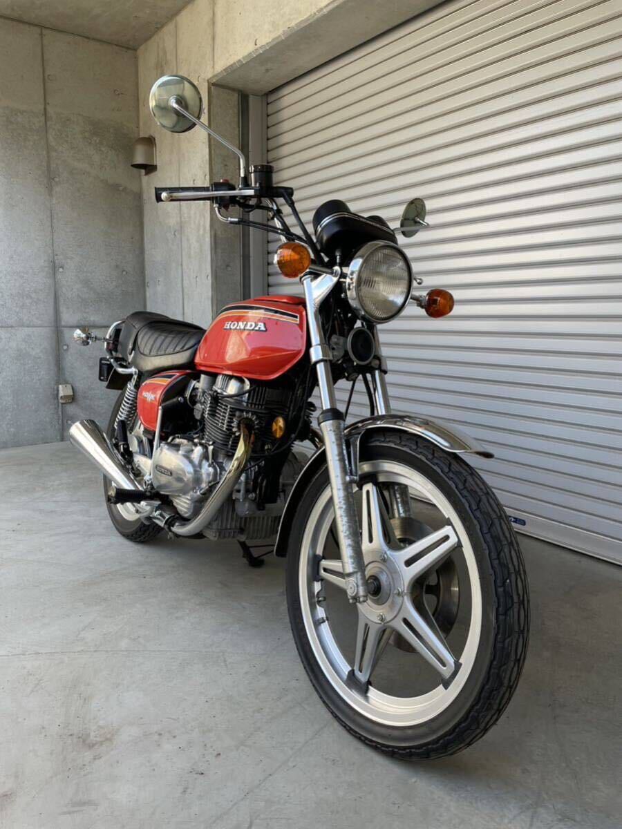 実走行6,000キロ！マッチングナンバー・ノンレス・本国1オーナー 1978年 ホンダ CB400T ホーク2 動画有り 登録補償付き・ローン可！の画像2