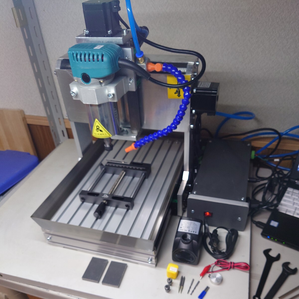 Yahoo!オークション - 高速アルミ切削加工 CNC3020 1500w Yahoo!オークション - 高速アルミ切削加工 CNC3020 1500w