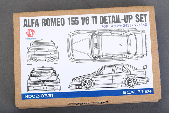  hobby design HD02-0331 1/24 Alpha Romeo 155 V6 TIti teal up set ( Tamiya for )