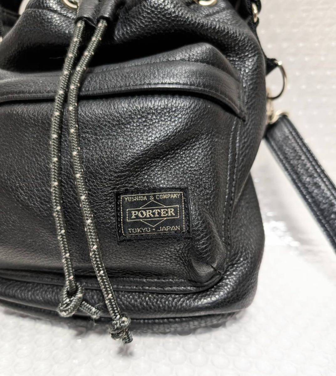 廃盤モデル PORTER SENSUOUS バルーンサック レザー ポーター 廃盤モデル PORTER SENSUOUS バルーンサック レザー ポーター