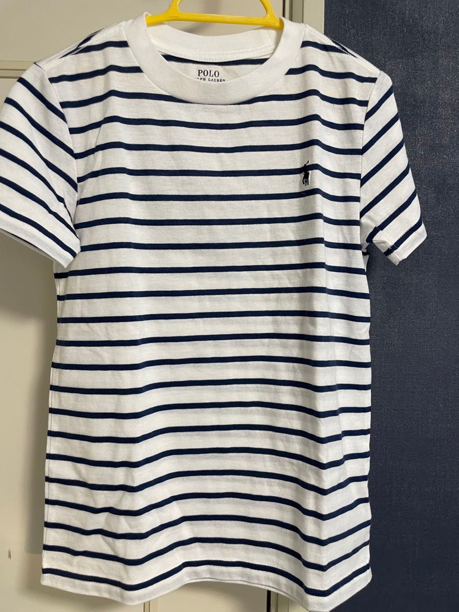 POLO ラルフローレン 半袖 Tシャツ キッズ 子供用 120 ボーダーTシャツ