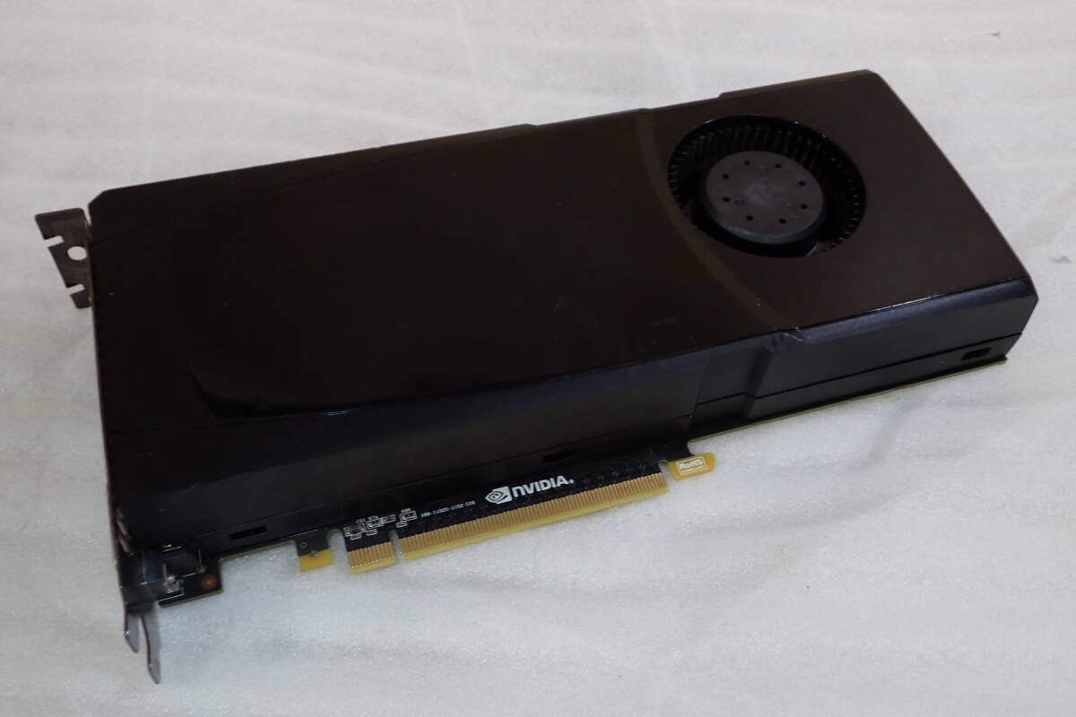 ビデオボード NVIDIA GeForce GTX470 GDDR5 グラフィックカード 動作未確認 #BB0823の画像1