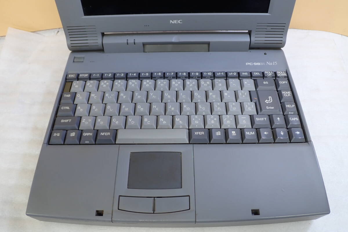 PC-98 ノートブック NEC PC-9821Na15/X14 パソコン 動作未確認 #BB02195の画像3