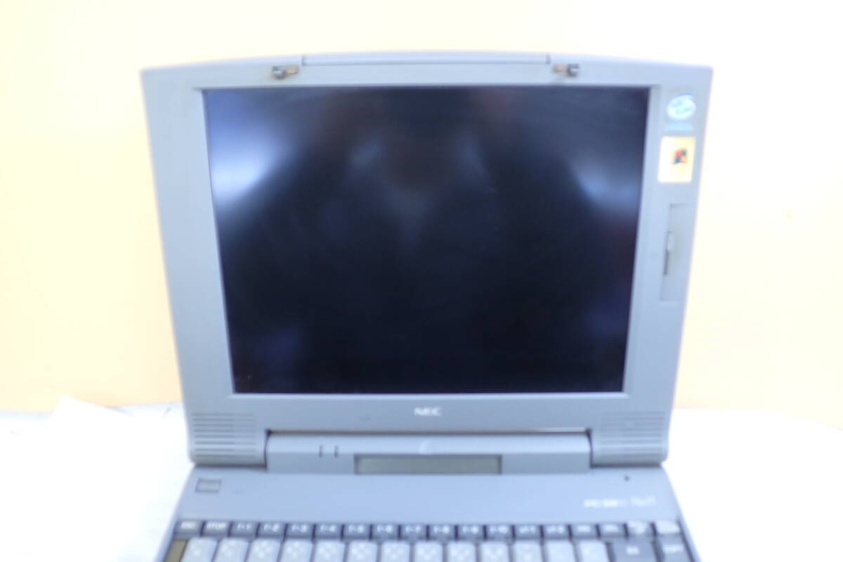 PC-98 ノートブック NEC PC-9821Na15/X14 パソコン 動作未確認 #BB02195の画像2