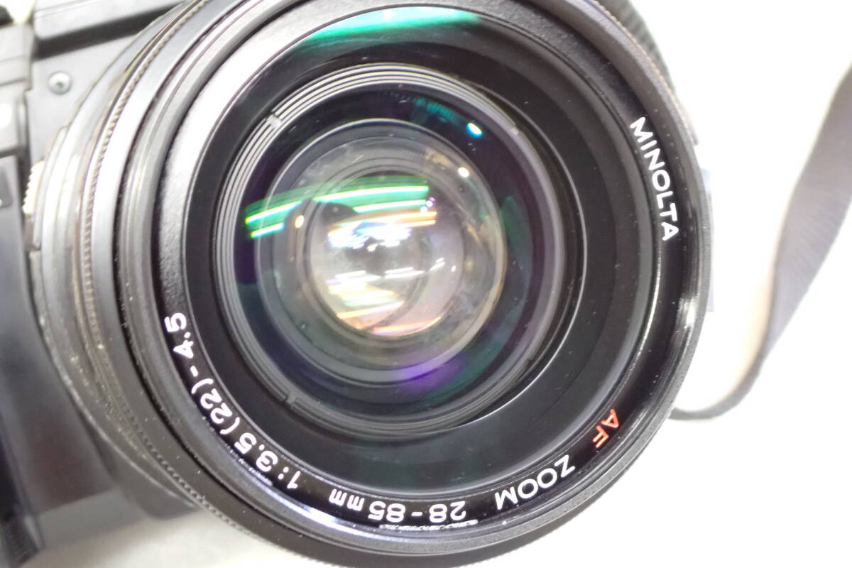 MINOLTA α9000 ボディ レンズ AF ZOOM 28-58mm 1:3.5(22)-4.5 シャッター切れ確認済み#BB0792の画像4