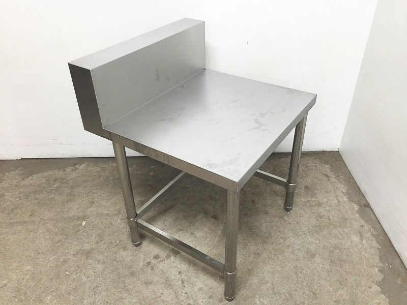 ★DC0408 | ガス台 三方枠 ステンレス W600×D600×H600(BG800)mm 業務用 厨房用 作業台 中古