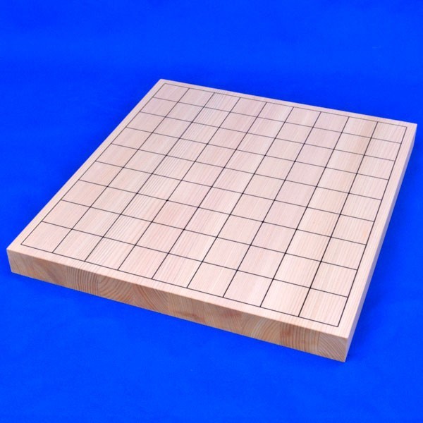 将棋盤　桧1寸ハギ卓上将棋盤【囲碁将棋専門店の将碁屋】
