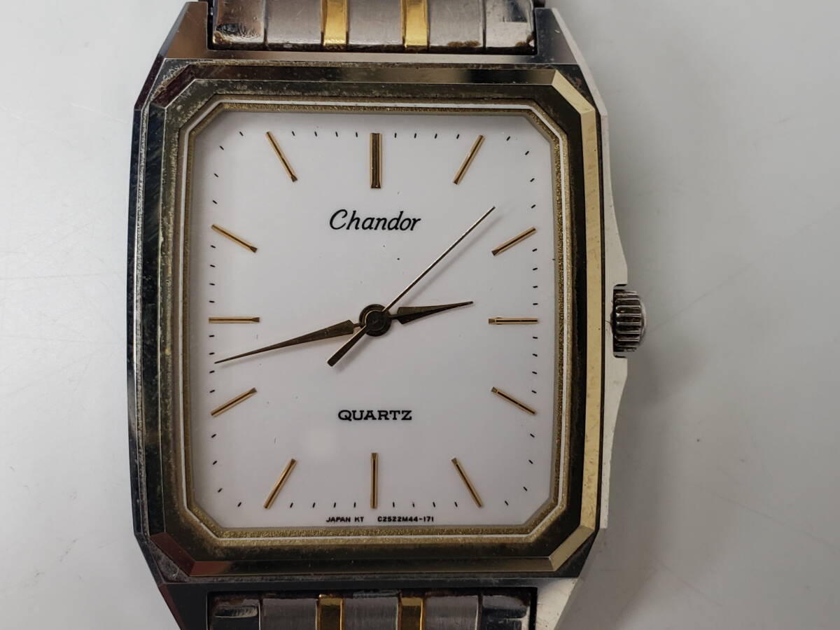 CHANDOR　QUARTZ　ORIENT　【不動品】　レディース腕時計　激安１円スタート_画像1