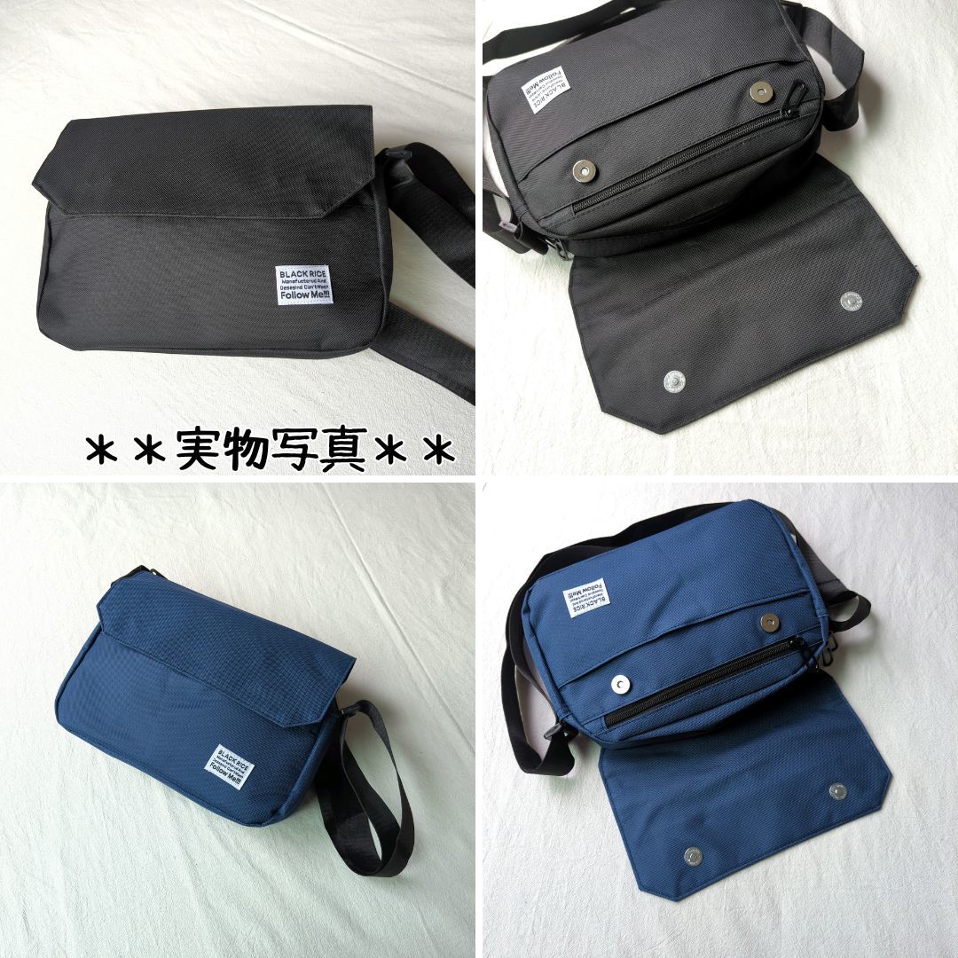  shoulder bag men's lady's navy navy blue color simple casual diagonal ..sakoshu light weight light man and woman use bag bag stylish 