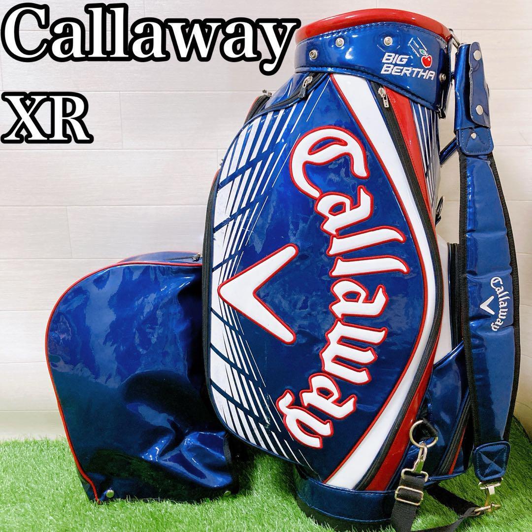 【高級レザーキャディーバッグ】Callaway BIG BERTHA XR