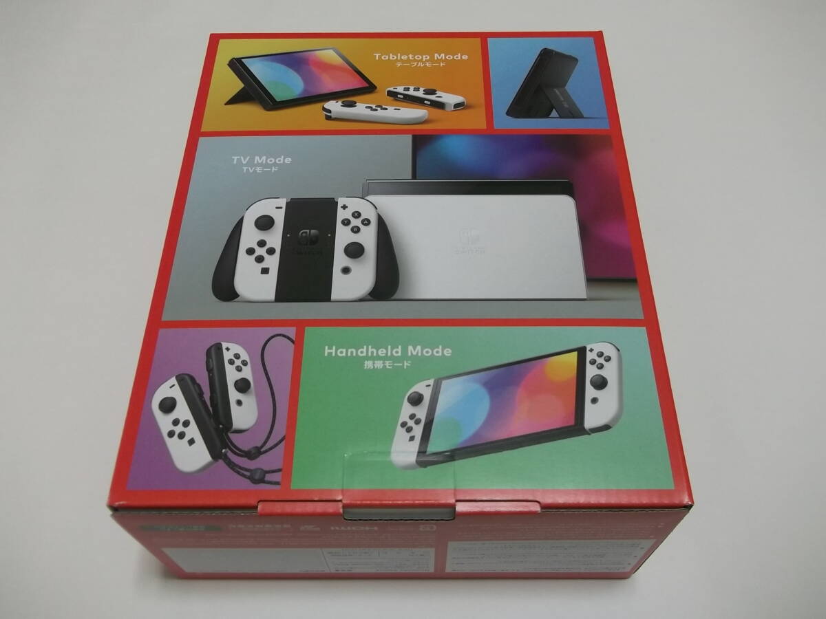 【即決 送料無料】新品 Nintendo Switch ニンテンドースイッチ(有機ELモデル) Joy-Con(L)(R) ホワイト HEG-S-KAAAA 任天堂