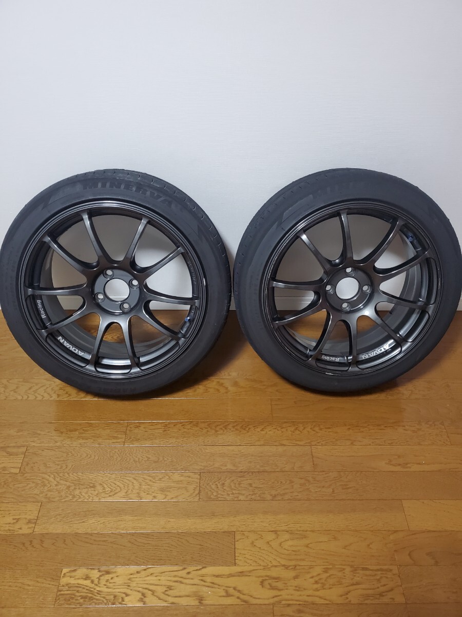 ADVAN RACING RZ PCD100 4H 7J +42 4本セット/ ホイール/FIT フィット GE8/GK5/GD3/ロードスター/アクアヴィッツ等/YOKOHAMA/ ADVAN _画像9