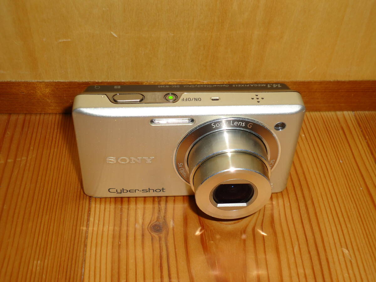 SONY DSC-W380 デジタルカメラ 【ジャンク】※付属品なし_画像1