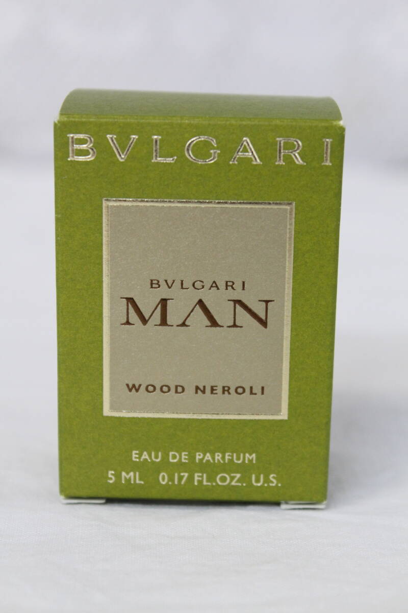 【0319A】(785) BVLGARI ブルガリ 香水 MAN WOOD NEROLI 5ml マン ウッドネロリ オードパルファム ブルガリマン箱付 現状品の画像5