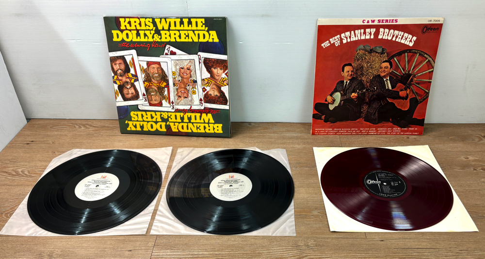 カントリー 60枚 LP レコード 大量 セット 見本盤あり 0322 ジーンワトソン リンアンダーソン ジョニーペイチェック ドクワトソンの画像9
