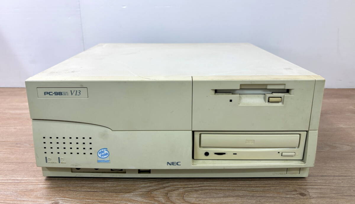 NEC PC-9821V13/S5F2 現状ジャンク品 通電のみ確認 ⑤ 0318_画像1
