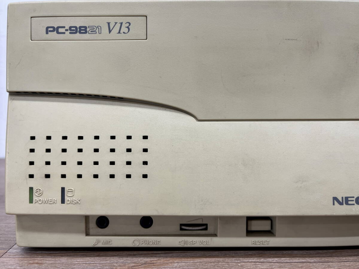 NEC PC-9821V13/S5RA 現状ジャンク品 通電のみ確認 ④ 0318_画像2