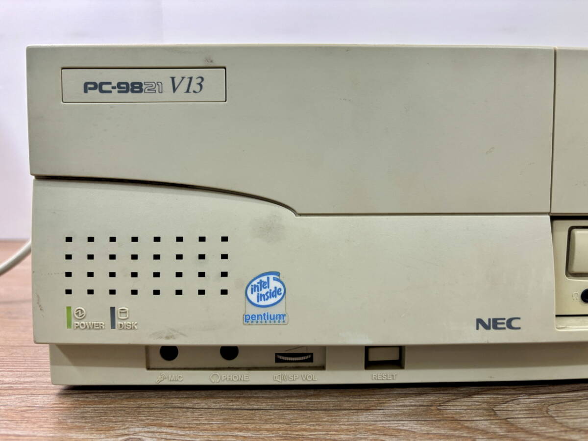 NEC PC-9821V13/S5F2 現状ジャンク品 通電のみ確認 ⑤ 0318_画像2