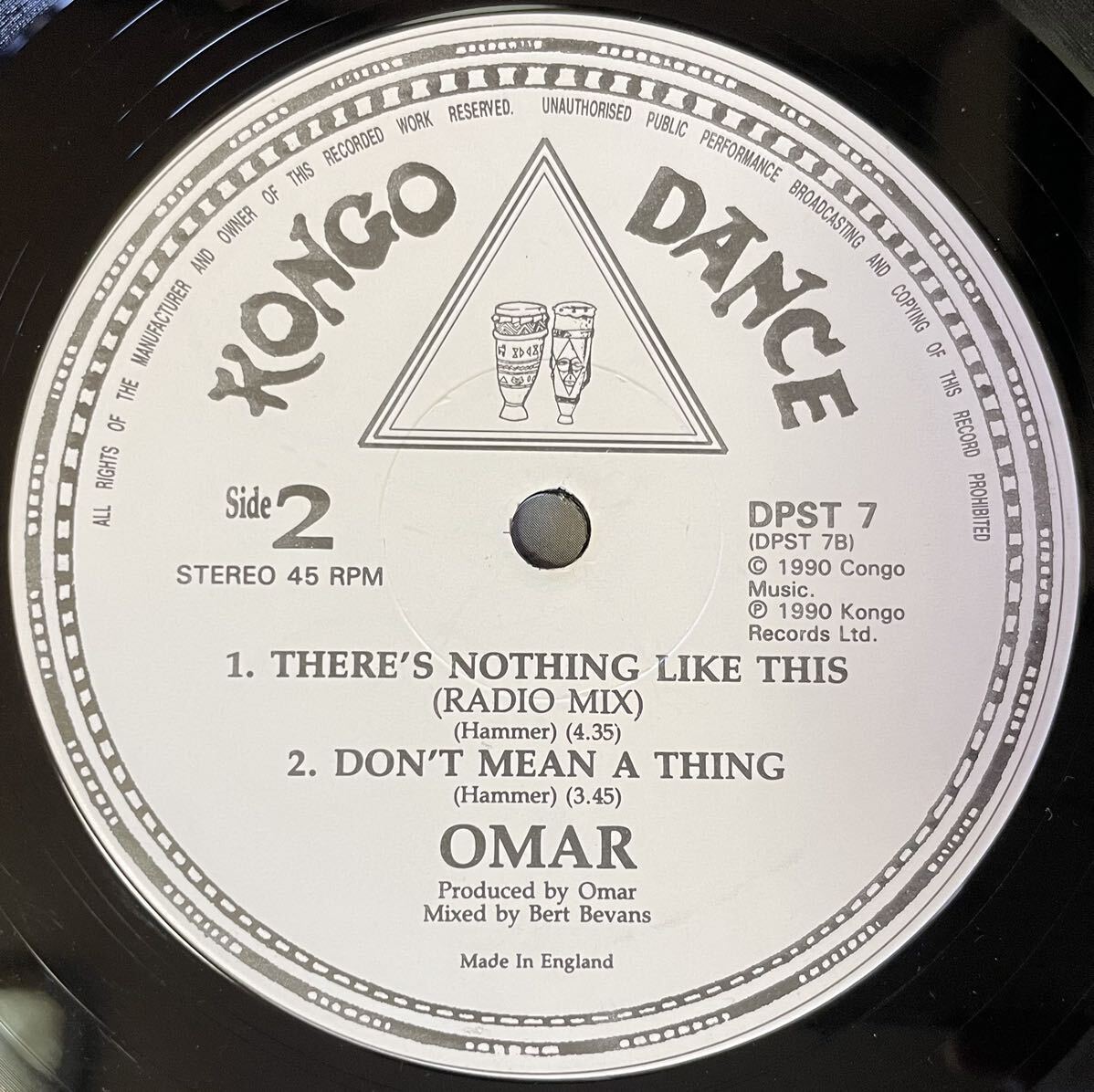 Omar / There's Nothing Like This 12inch盤その他にもプロモーション盤 レア盤 人気レコード 多数出品。の画像3