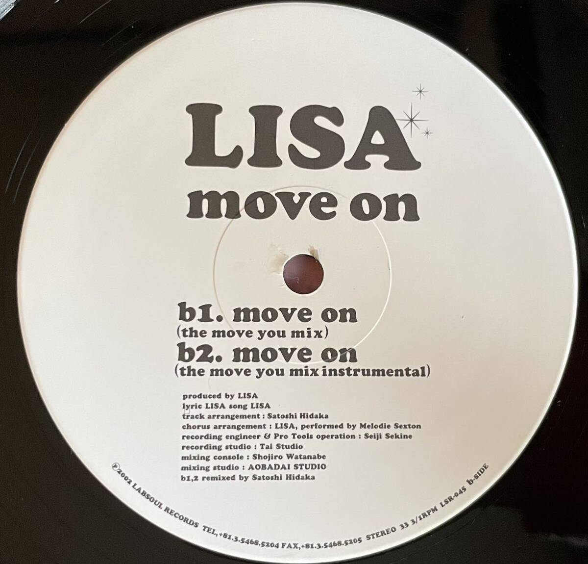 m－flo のLISAソロシングル move on 12inch盤その他にもプロモーション盤 レア盤 人気レコード 多数出品。_画像1