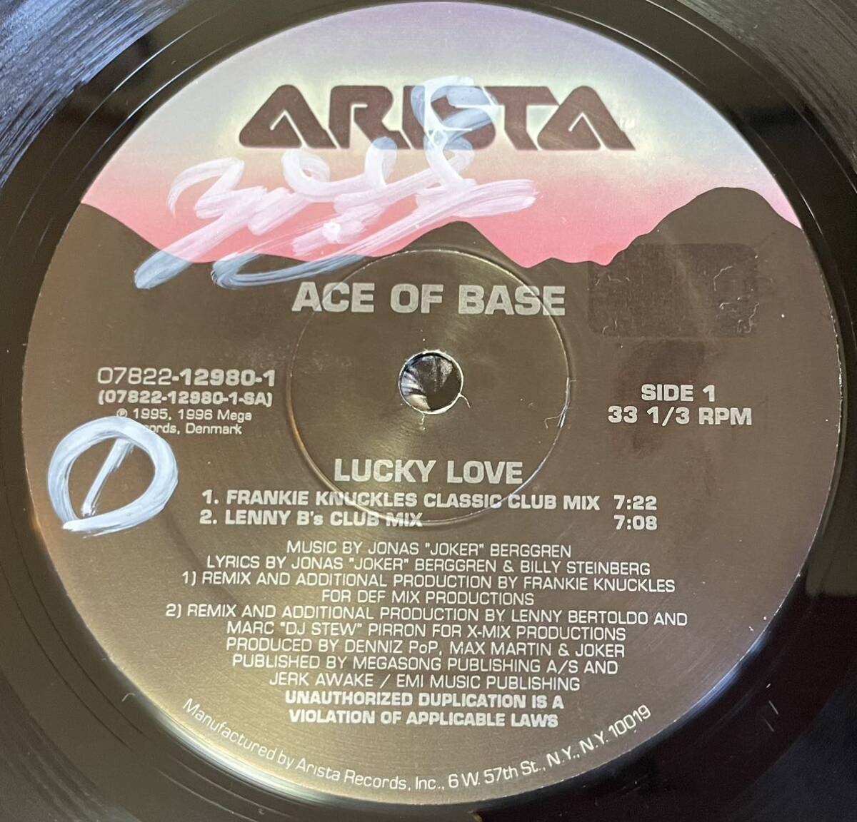 Ace Of Base / Lucky Love 12inch盤その他にもプロモーション盤 レア盤 人気レコード 多数出品。_画像4