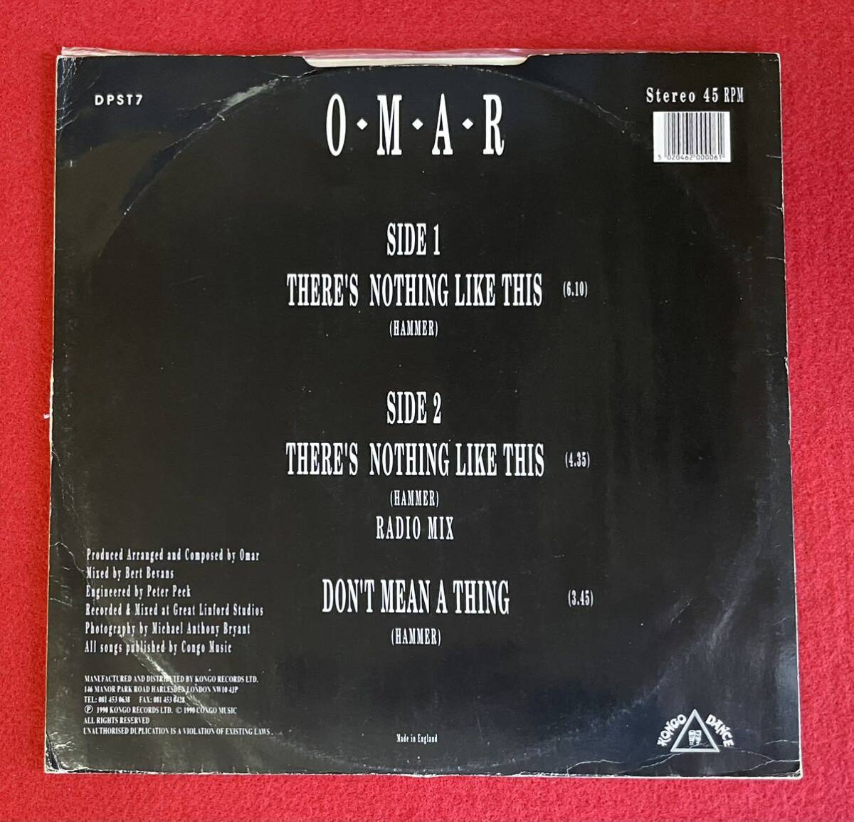 Omar / There's Nothing Like This 12inch盤その他にもプロモーション盤 レア盤 人気レコード 多数出品。_画像4