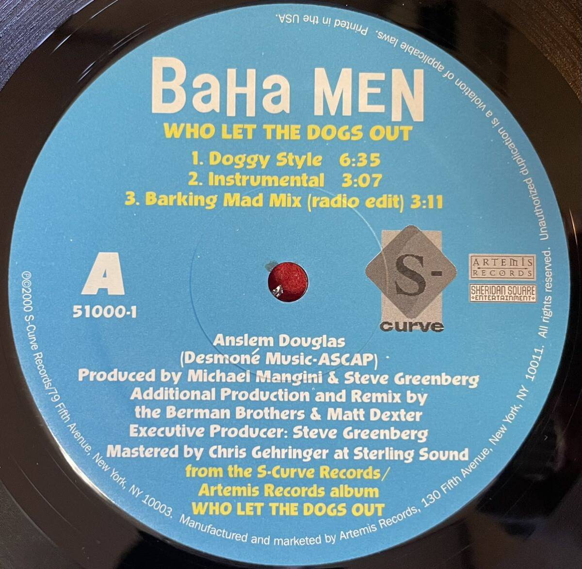 BAHA MEN / WHO LET THE DOGS OUT 12inch盤その他にもプロモーション盤 レア盤 人気レコード 多数出品。の画像1