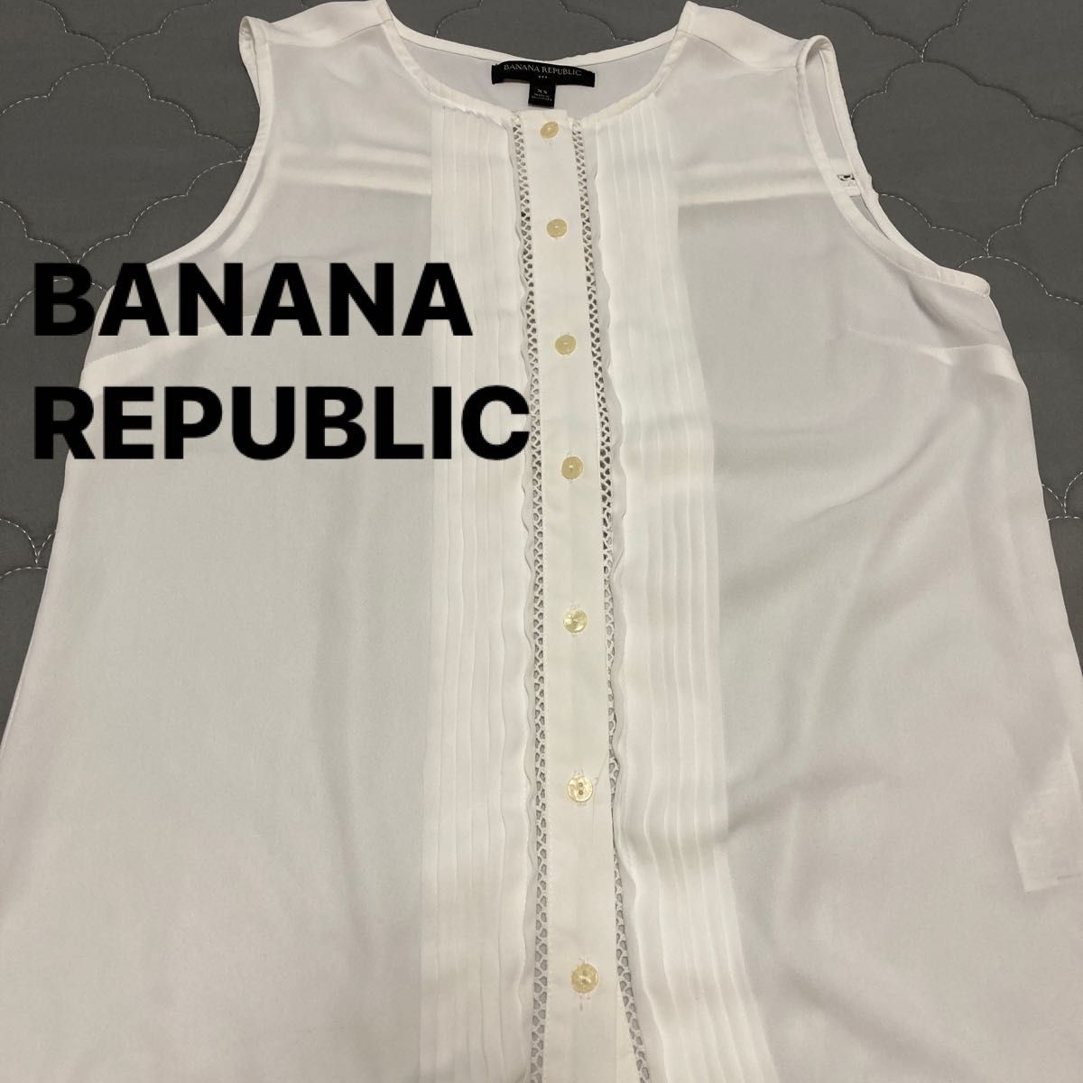 ノースリーブシャツ　バナナパブリックXS