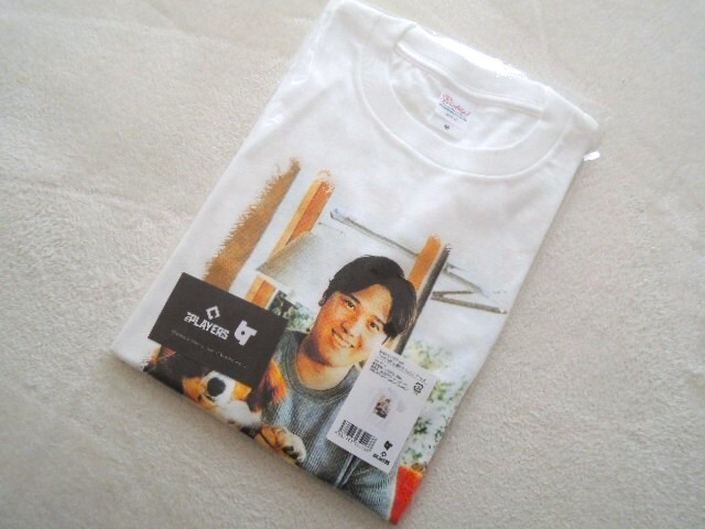 大谷翔平 Shohei Ohtani 結婚 おめでとう デコピン Tシャツ M レア 公式 限定 ドジャース MLB メジャーの画像2