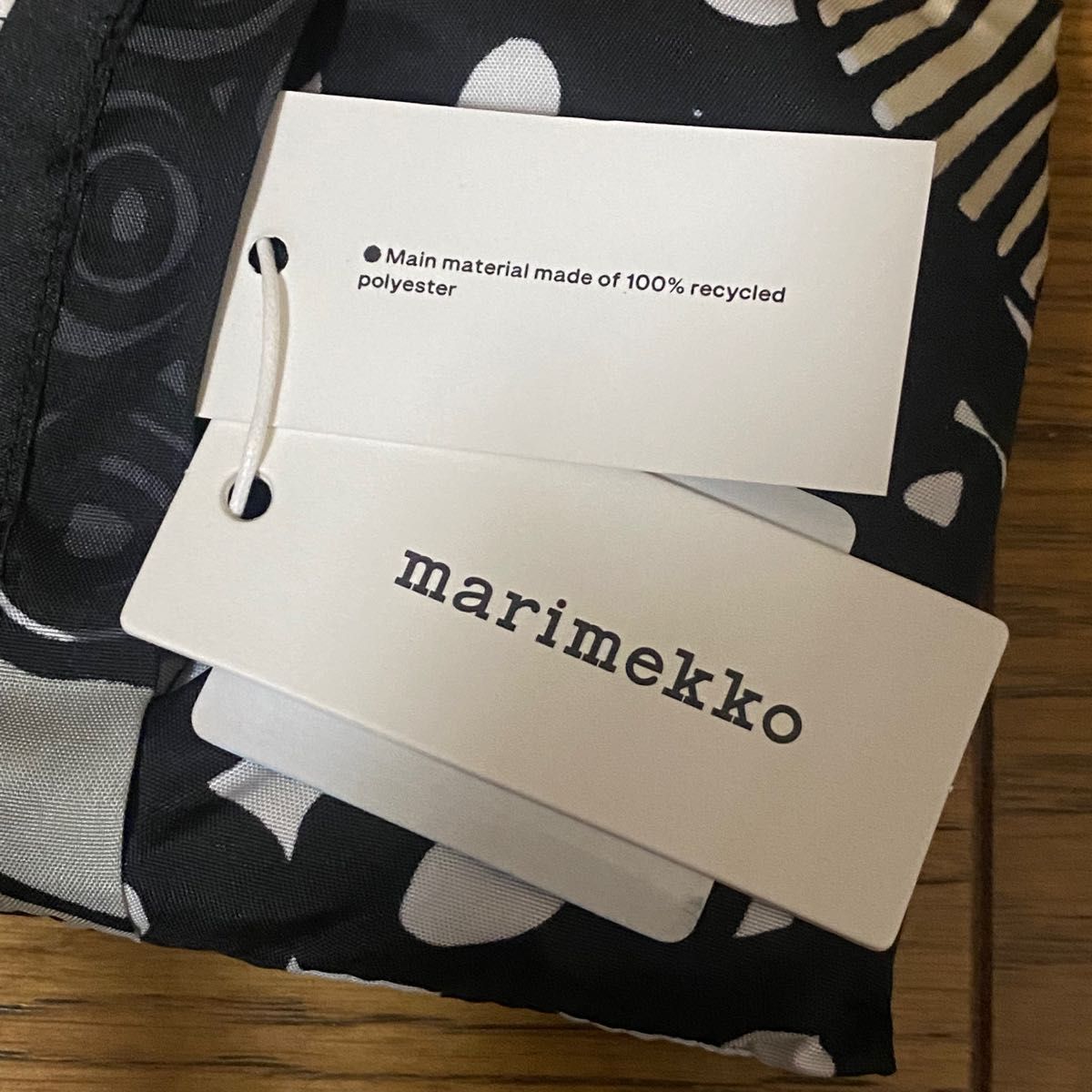 【新品/未使用】marimekko エコバッグ　シイルトラプータルハ　マリメッコ