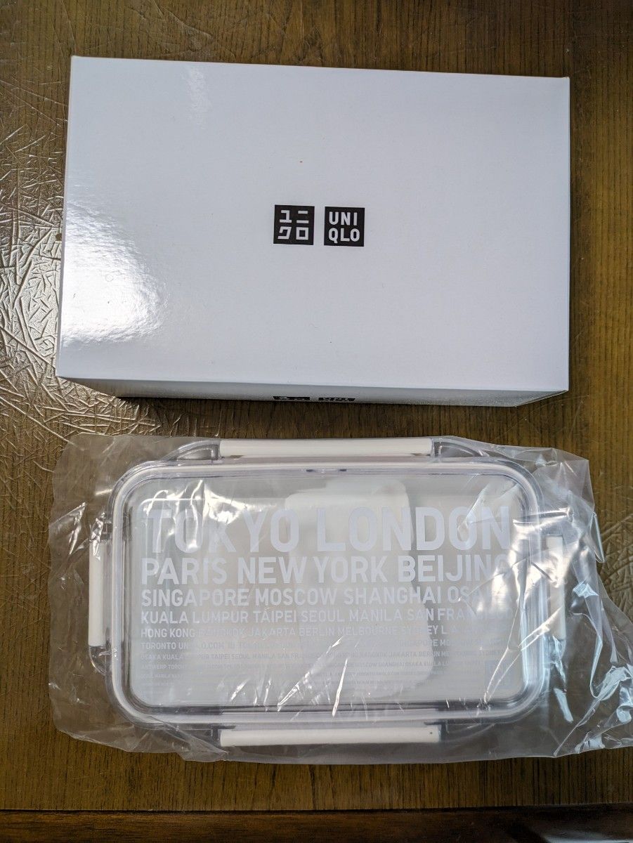 ユニクロ UNIQLO お弁当箱 ノベルティ オリジナルランチボックス 