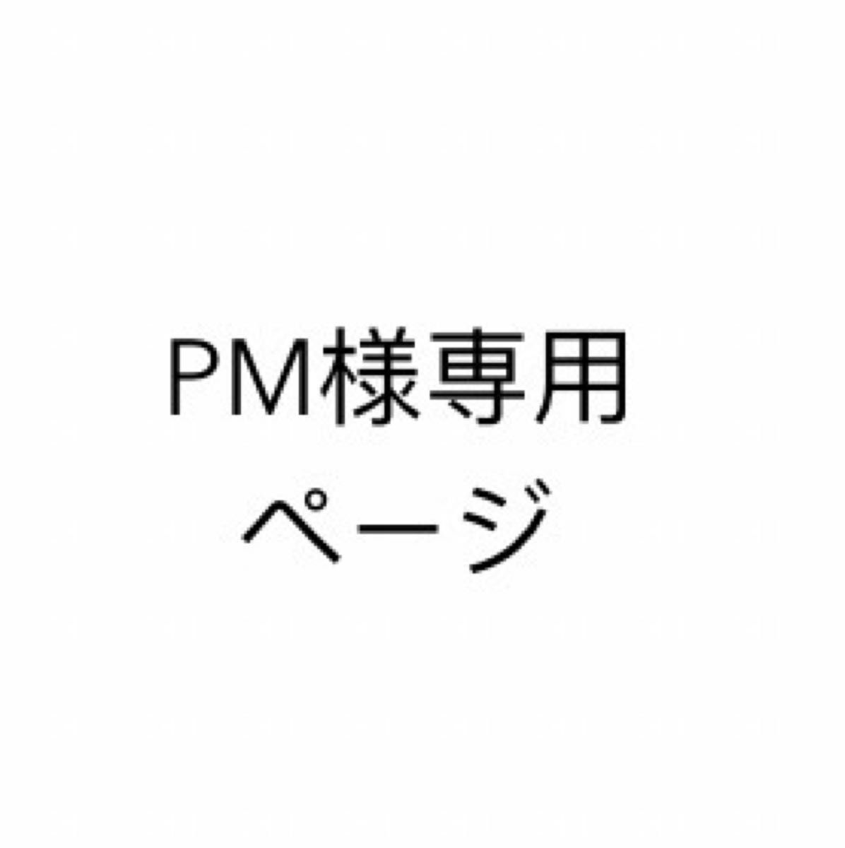 PM様専用ページとなります。