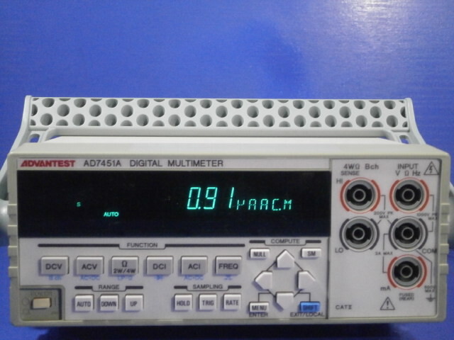 ADVANTEST AD7451A DIGITAL MULTIMETER_画像2